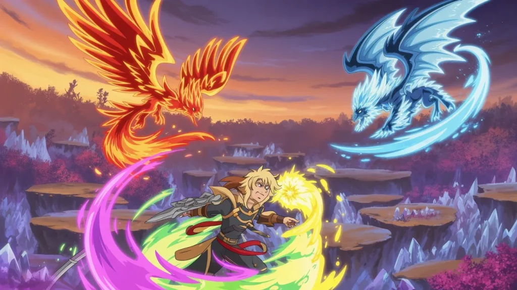 Top 5 RPG Games Like Dynamons World (Mobile Monster Battle Adventures) 2 a vibrant